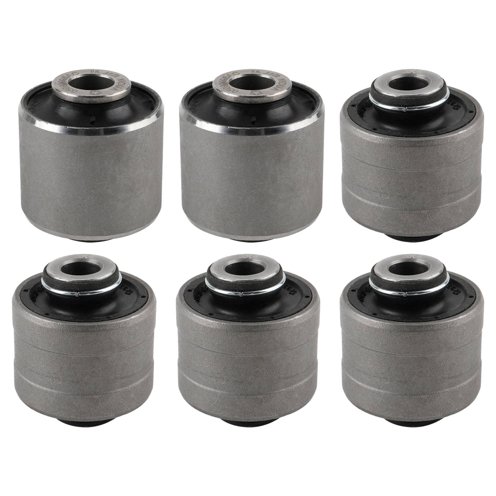 Carbhub 6PCS 5090070AB Suspension Knuckle Bush Kit Fit for Jeep